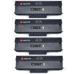Pack 4 toner mlt - d111l mlt d111l compatible pour samsung xpress m2020 m2020w noir haute capacit� avec ...