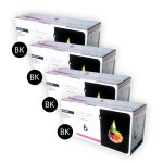 Pack 4 x toner laser noir inkpro model tn2220 bk for brother hl - 2250dn