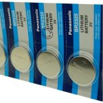 Pack de 5 piles panasonic pour panasonic br2325 - garantie 1 an
