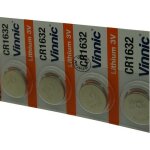 Pack de 5 piles vinnic pour swatch beat alu - garantie 1 an Pack de 5 piles vinnic pour swatch beat alu - garantie 1 an