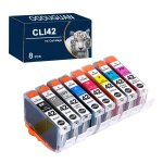 Pack compatible avec canon cli - 42 8 cartouches (bk c m y pc pm gy lgy) Pack compatible avec canon cli - 42 8 cartouches (bk c m y pc pm gy lgy)