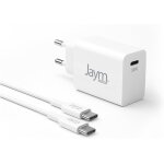 Pack chargeur apple / samsung / google compact et rapide * gan * usb - c 30w pd et pps + cable usb - ...