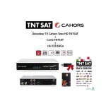 Pack dcodeur tv cahors teox hd tntsat + carte tntsat + cl usb 64go