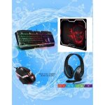 Pack gamer 4 en 1 - spirit of gamer - pro - mk5 - casque, souris, clavier, tapis - filaire - anti - ghosting ...