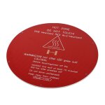 Panneau en aluminium de carte pcb de forme ronde de lit chauffé portatif d'anti choc de l'imprimante ... Panneau en aluminium de carte pcb de forme ronde de lit chauffé portatif d'anti choc de l'imprimante ...