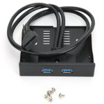 Panneau avant de disquette usb3. 0, baie de disquette de 3. 5 pouces, 19 broches à 2 interfaces, hub ... Panneau avant de disquette usb3. 0, baie de disquette de 3. 5 pouces, 19 broches à 2 interfaces, hub ...