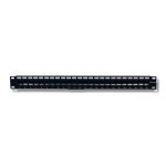 Panneau nu 19  1u 24 ports rj45 keystone