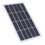 Panneau solaire polycristallin portable d'extrieur 2 w 5 v 2025, panneau lamin, composant solaire, ...