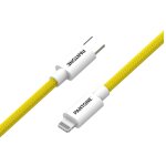 Pantone pt - ctl002 - 5y c�ble lightning 1, 5 m blanc et jaune