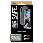 Panzerglass ¿pack 2 - en - 1 coque clear tpu + protection d'cran ultra - wide fit iphone 16