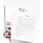 Papier a4 compatible avec l'imprimante portable m08f / m831 / m832 / m833 / m834, papier thermique blanc ...