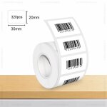 Papier autocollant pour imprimante d'tiquettes thermiques phomemo m110, ruban adhsif e210 p50, 50x80mm, ...