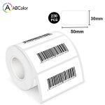 Papier d'tiquettes thermique multi - taille imbib pour imprimante phomemo m110, tiqueteuse e210, autocollan ...