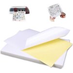 Papier mat blanc imprimable a4 vierge - personnalisable pour machines � jet d'encre, laser et d�coupe ...