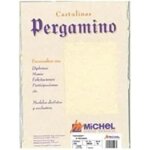 Papier parchemin - michel - a3 - jaune - lot de 25 feuilles - idal pour l'impression