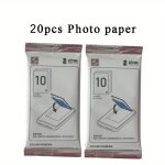 Papier photo auto - adhésif mt53 d'origine, 2x3 pouces, pour hstore t, mini imprimante couleur de poche ... Papier photo auto - adhésif mt53 d'origine, 2x3 pouces, pour hstore t, mini imprimante couleur de poche ...