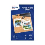 Papier photo avery 50 feuilles papier photo brillant laser Papier photo avery 50 feuilles papier photo brillant laser
