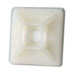 Paquet de 100 pcs equerres adhésives pour brides de 4 mm blanc electro dh 31. 666 8430552092598 Paquet de 100 pcs equerres adhésives pour brides de 4 mm blanc electro dh 31. 666 8430552092598