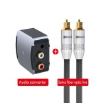 Paquet de câble de fibre - 1m - convertisseur audio coaxial numérique à fiber optique contrastée, câble ... Paquet de câble de fibre - 1m - convertisseur audio coaxial numérique à fiber optique contrastée, câble ...