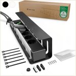Passe - cbles de bureau [certifi dekra] 1 jeu de gestion des cbles support de cbles de 40 cm de long ...