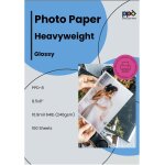 Patq - 100 feuilles x a4 papier photo brillant premium, fort grammage 260g, impression jet d'encre, haute ...