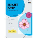 Patq - a4 x 10 films transparents pour rtroprojecteur, impression jet d'encre, 10 feuilles ohp premium, ...