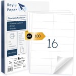 Patq - - etiquettes auto - adhsives blanches  imprimer, autocollants en papier sur feuilles a4 pour ...