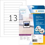 Patq - herma 5069 etiquettes pour cassettes vido 147, 3 x 20 a4 blanc