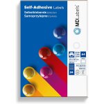 Patq - mdlabels lot de 2400 tiquettes universelles din a4 66 x 33, 9 mm ¿ etiquettes adhsives en papier ...