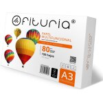 Patq - ofituria papier a3 blanc multiusage pour imprimante et photocopieuse - 80g / m, 100 feuilles - ...