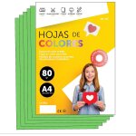 Patq - papier a4 couleur - feuilles a4 80g pour imprimante jet d'encre et laser, ramette papier pour ... Patq - papier a4 couleur - feuilles a4 80g pour imprimante jet d'encre et laser, ramette papier pour ...