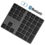 Pave numerique bluetooth, clavier sans fil en externe  34 touches pour laptop windows compatible mac ...