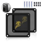 Pc filtre poussire 120mm magntique filtre ventilateur en maille grille de protection pour botier d'ordinate ...