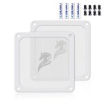 Pc filtre poussière 140mm magnétique filtre ventilateur en maille grille de protection pour boîtier d'ordinate ... Pc filtre poussière 140mm magnétique filtre ventilateur en maille grille de protection pour boîtier d'ordinate ...