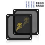 Pc filtre poussire 140mm magntique filtre ventilateur en maille grille de protection pour botier d'ordinate ...