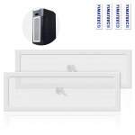 Pc filtre poussière 360mm magnétique filtre ventilateur en maille grille de protection pour boîtier d'ordinate ... Pc filtre poussière 360mm magnétique filtre ventilateur en maille grille de protection pour boîtier d'ordinate ...