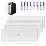 Pc filtre poussière 360mm magnétique filtre ventilateur en maille grille de protection pour boîtier d'ordinate ... Pc filtre poussière 360mm magnétique filtre ventilateur en maille grille de protection pour boîtier d'ordinate ...
