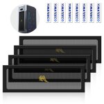 Pc filtre poussire 360mm magntique filtre ventilateur en maille grille de protection pour botier d'ordinate ...