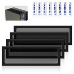 Pc filtre poussire 360mm magntique filtre ventilateur en maille grille de protection pour botier d'ordinate ...