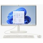 Pc tout - en - un - hp - 22 - dg0004ns - 21, 5' - intel n100 - 8 go ram - 256 go ssd - qwerty espagnol ...