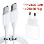 Pd 20w chargeur rapide charge usb c chargeur pour iphone 15 14 13 pro max mini x xs charge rapide type ...
