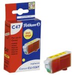 Pelikan c47 - 9 ml - jaune - compatible - cartouche d'encre (alternative pour : canon cli - 526y) - pour ...