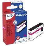 Pelikan c70 magenta cartouche d'encre 1 pi�ce(s) compatible rendement �lev� (xl)