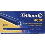 Pelikan encre 4001 bo�te de 10 etuis de 5 cartouche d'encre gtp / 5 rouge brillant