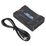 Peritel a 1080p 60hz adaptateur peritel plug and play convertisseur analogique vers numerique boite video ...