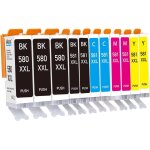 Pgi - 580 cli - 581 xxl (pack de 11) cartouches d'encre compatibles avec canon 580 581xxl, pour pixma ... Pgi - 580 cli - 581 xxl (pack de 11) cartouches d'encre compatibles avec canon 580 581xxl, pour pixma ...