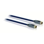 Philips - câble d'antenne tv / radio plaqué or - 5 mètres - swv4114w / 10 Philips - câble d'antenne tv / radio plaqué or - 5 mètres - swv4114w / 10