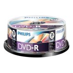 Philips dm4s6b25f - 25 x dvd - r - 4. 7 go (120 minutes) 16x - spindle