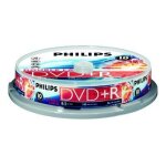 Philips dr8s8b10f - 10 x dvd + r dl - 8. 5 go (240 minutes) 8x - spindle