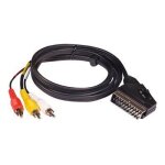 Philips swv2255w - cble vido / audio - vido / audio composite - scart mle pour rca mle - 1. 5 m ...